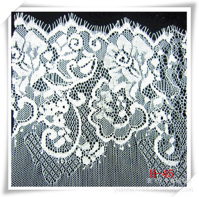 H-45面辅料城 精品日韩锦纶蕾丝睫毛花边，点亮DIY服装的时尚灵魂